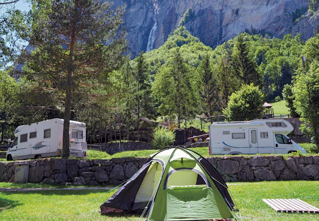 Camping Jungfrau Lauterbrunnen Exteriér fotografie