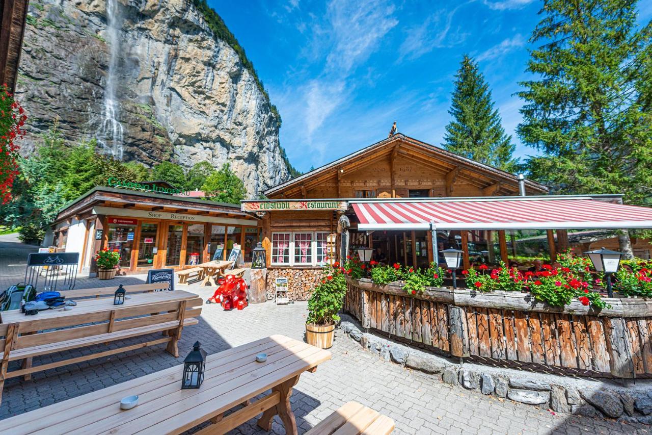 Camping Jungfrau Lauterbrunnen Exteriér fotografie