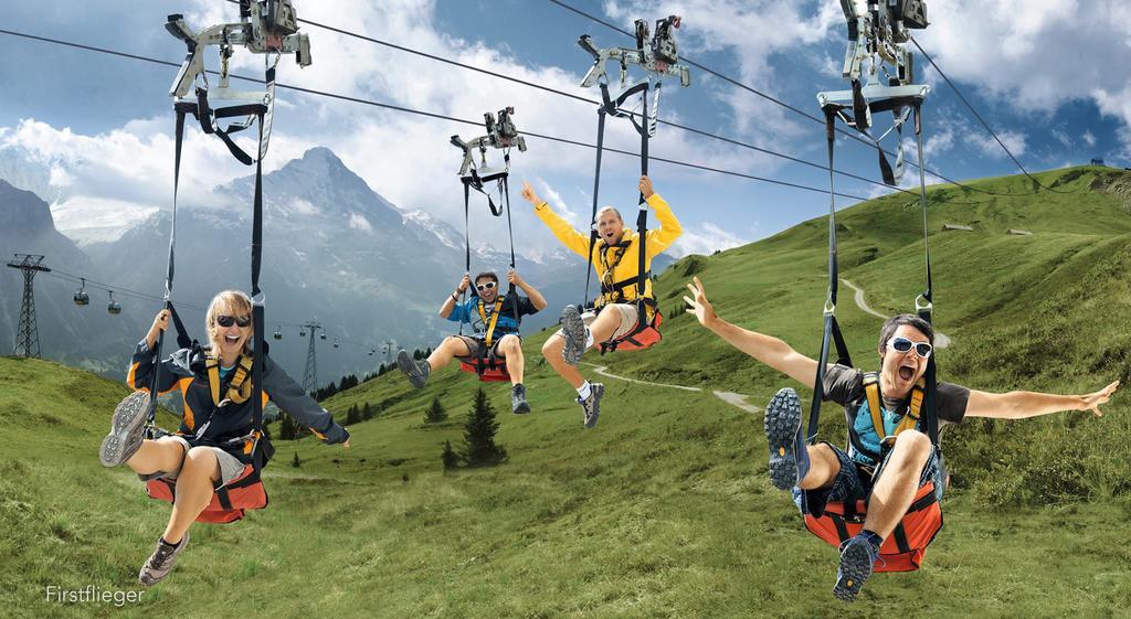 Camping Jungfrau Lauterbrunnen Exteriér fotografie