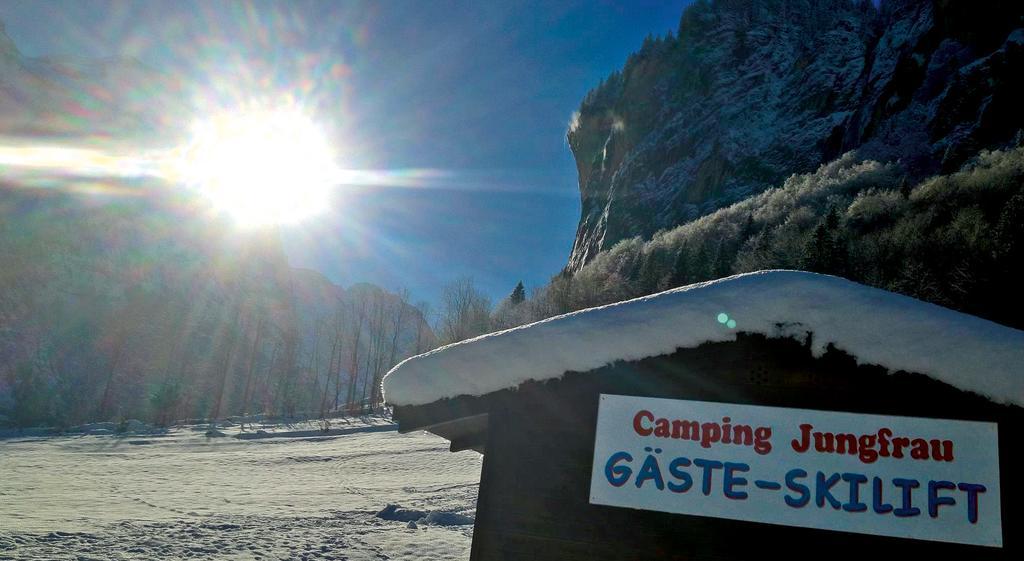 Camping Jungfrau Lauterbrunnen Exteriér fotografie