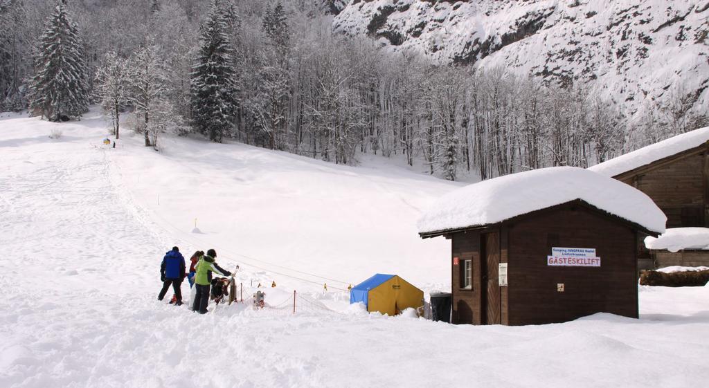 Camping Jungfrau Lauterbrunnen Exteriér fotografie