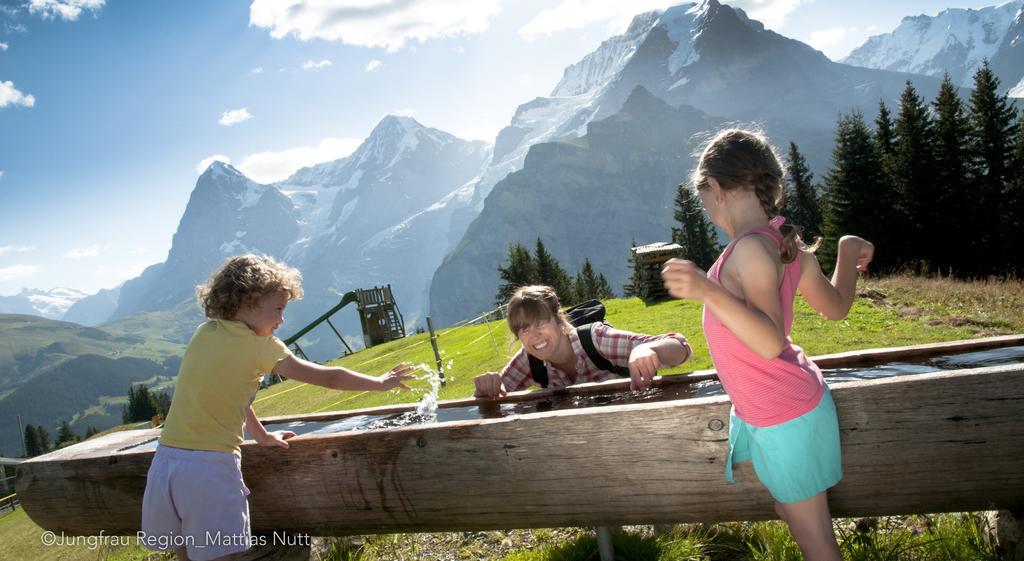 Camping Jungfrau Lauterbrunnen Exteriér fotografie