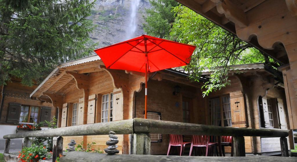 Hotel Camping Jungfrau Lauterbrunnen Pokoj fotografie