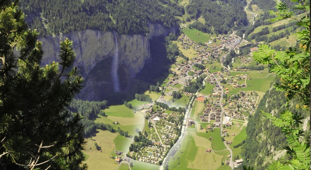 Camping Jungfrau Lauterbrunnen Exteriér fotografie