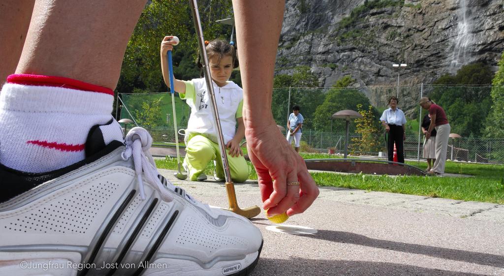 Camping Jungfrau Lauterbrunnen Exteriér fotografie